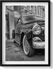 Alter Oldtimer– Wandbild mit Rahmen – Gerahmtes Bild  – Produktbild-Vorschau 1