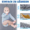 Dětská ohrádka YARDIN Velká šedá ohrádka s pevným hracím Náhled obrázku produktu 7