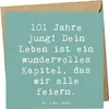 Mr. & Mrs. Panda Grußkarte Spruch 101. Geburtstag Feier - Produktbild-Vorschau 1