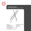 PROTEKTOR Justierstab 6024 - 100x für Noniushänger 500mm Produktbild-Vorschau 3