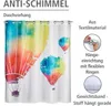 Wenko Duschvorhang In the Air Flex, Anti-Schimmel Anteprima dell’immagine prodotto 3