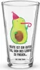 Mr. & Mrs. Panda Glas Avocado Feier - Transparent - Produktbild-Vorschau 1