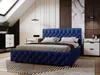 GRAINGOLD Glamour Chesterfield posteľ 180x200 cm Velutto - Náhľad obrázku produktu 1