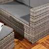 Meble ogrodowe Mucola Polirattanowy fotel wypoczynkowy Sofa Podgląd zdjęcia produktu 4