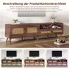 Merax TV-Schrank 200 cm für 80-Zoll Fernseher, Lowboard mit Produktbild-Vorschau 4