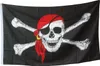 BestSaller 1527 Piraten-Flagge, Totenkopf Fahne mit Ösen Produktbild-Vorschau 1