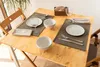 Tischset Kunstleder taupe 45x30 cm Produktbild-Vorschau 2