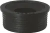 A close-up studio shot of a black plumbing fitting. Produktbild-Vorschau