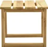 A wooden side table or stool against a white background. Náhľad obrázku produktu