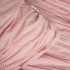 HOMLA CLOUD-Bettwäsche aus Baumwolle, rosa mit Ziernähten, Produktbild-Vorschau 4