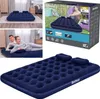 Collage showing a Bestway air mattress in different settings, including indoors and outdoors, with people using it. Anteprima dell’immagine prodotto