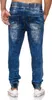Tazzio Herren Jeans Regular Fit im Biker Jogger-Stil 16505 Produktbild-Vorschau 4