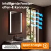 Dalsys Infrarotheizung Spiegel 80x60cm 400W mit schwarzem Produktbild-Vorschau 7