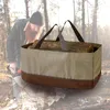 Kaminholztasche aus Oxford Stoff Holzkorb Kaminholzkorb Produktbild-Vorschau 3