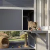 PawHut Katzengehege Outdoor Katzenhaus Holz mit 3 Produktbild-Vorschau 9
