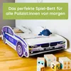 Autobett Kinderbett Jugendbett Polizei Car Polizeiauto Produktbild-Vorschau 16