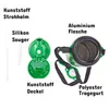 Kinder Trinkflasche Minecraft 600ml Tragegurt Aluminium Produktbild-Vorschau 7