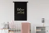 MuchoWow® Wandteppich Wandbehang Zitat - Zuversicht - Gold Produktbild-Vorschau 2