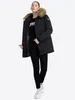Lonsdale Kimmeridge jas, zwart, damesmaat L, kleur zwart Productafbeelding-voorbeeld 9