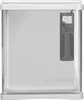 A white aquarium with a gray filter pump attached to the inside wall. Podgląd zdjęcia produktu