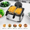 Clatronic® Doppel-Kaltzonen-Fritteuse für schnelles Produktbild-Vorschau 7