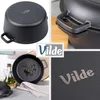 Vilde | Kochtopf - 2in1 - Mit Deckel - Schwarz - 4,5 L - Produktbild-Vorschau 5