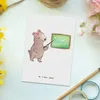 Mr. & Mrs. Panda Postkarte Deutschlehrerin Herz - Weiß - Produktbild-Vorschau 2