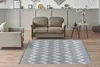Sarai 200 Grau / Weiß 160cm x 230cm Produktbild-Vorschau 2