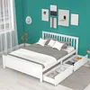 Holzbett, Doppelbett, Jugendbett, Erwachsenenbett, mit Produktbild-Vorschau 1