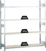 Schulte Weitspannregal mit Spanplatten WS 2000 | Grundregal Produktbild-Vorschau 1