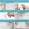 A collage of images demonstrating how to install a drawer divider. Produktbild-Vorschau