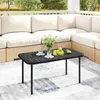 Outdoor-Couchtisch, wetterfester rechteckiger Produktbild-Vorschau 2