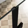 SONNI Schwarzes Duschabtrennung 90x195cm Pendeltür Falttür Produktbild-Vorschau 14