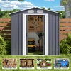 Bealife Abri de jardin en métal CC27 184x119x186 cm - Voir les images du produit 3