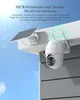 2 pièces 2K caméra de surveillance extérieure batterie avec Voir les images du produit 8