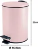Spirella Treteimer Cannes - hellrosa - 3 Liter - Metall - Produktbild-Vorschau 9