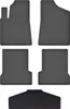 Gummi Fußmatten Set Für: Fiat Seicento (1998-2010) Produktbild-Vorschau 1