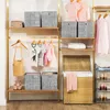 Skladacie úložné boxy, sada 6 úložných kociek Náhľad obrázku produktu 3