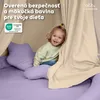 Dekoračný vankúš hviezda orgovánový bez volánikov, bez Náhľad obrázku produktu 3