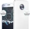 Cadorabo Hülle für Motorola MOTO X4 Schutzhülle in Silber Produktbild-Vorschau 4