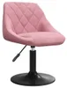 vidaXL Esszimmerstuhl Rosa Samt Produktbild-Vorschau 7