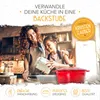 KRUSTENZAUBER Gusseisen Topf [inkl. Gärkorb] - Hochwertiger Produktbild-Vorschau 2
