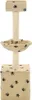 vidaXL Arbre à chat avec griffoirs en sisal 105 cm Beige Voir les images du produit 8