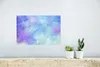MuchoWow® Poster Aquarell - Lila - Hellblau 30x20 cm - Produktbild-Vorschau 5