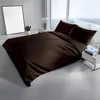 Bettwäsche Set Baumwolle Braun Renforce 155x200 cm 100% Produktbild-Vorschau 5