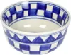 Küchenkaro Bowl Keramik creme/blau, D13 cm, H 7 cm Produktbild-Vorschau 1