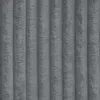 Cord Schlafsofa 3-Sitzer 265 x 105 cm Grau mit Produktbild-Vorschau 9