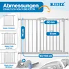 KIDIZ® Schutzgitter für Treppen | Tür, Auto Close Produktbild-Vorschau 2