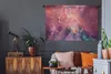MuchoWow® Wandteppich Wandbehang Weltraum - Orange - Sterne Produktbild-Vorschau 5