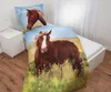 Herding Flanell Bettwäsche mit Pferd 135 x 200 cm 80 x 80 Produktbild-Vorschau 5